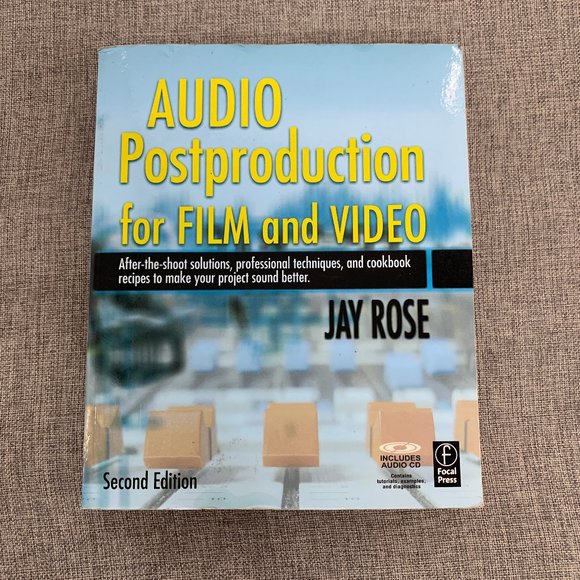 Audio Postproduction for Film and Video Book Jay Rose Second Edition DV Expert S - Picture 1 of 11